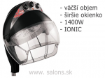 Ceriotti GONG Ionic V2 2-rýchlostná E13242 sušiaca helma na stojane P01 Čierna